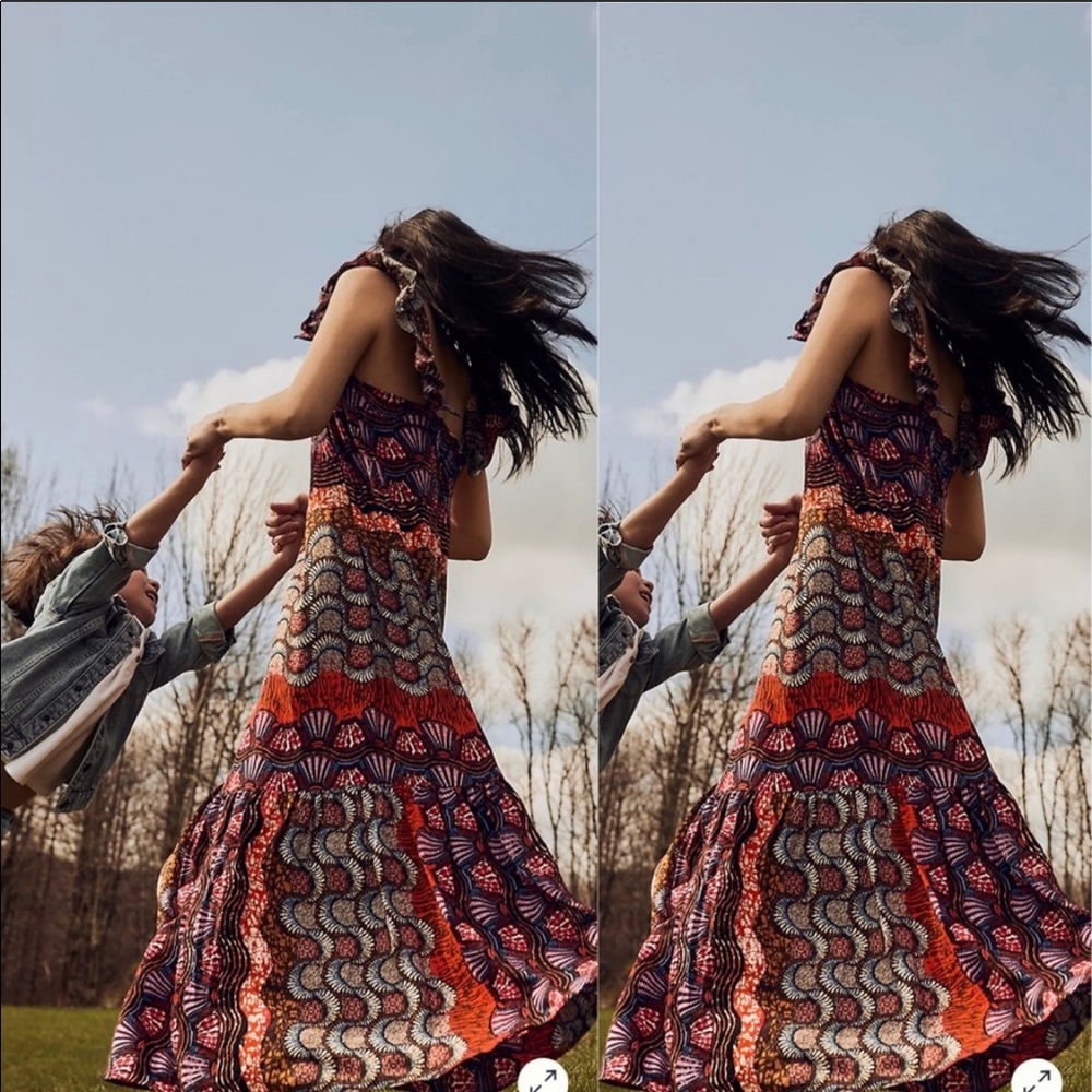 NWT, Anthropologie, CLC Doriane Midi Dress